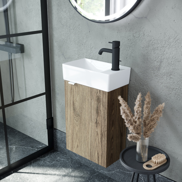 Тумба под раковину Sancos  Mini MN35ECHR дуб чарльстон